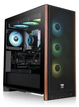 Thermaltake Geh S370 WS Midi Tower Black - Midi/Minitower - ATX von LumaTech