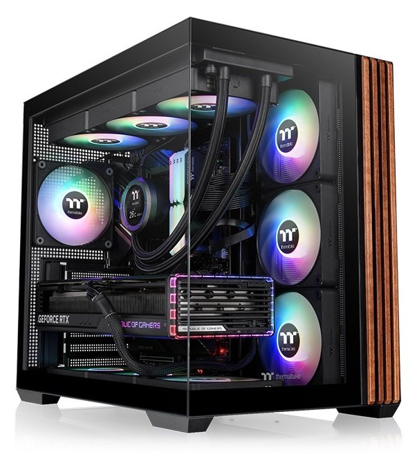 Thermaltake Geh View 380 WS Midi TowerARGB Black retail