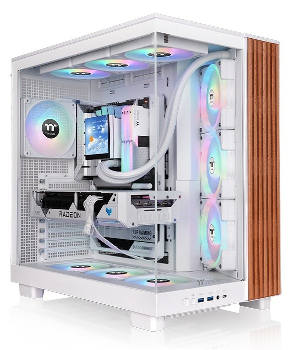 Thermaltake Geh View 380 XL WS Midi TowerARGB Snow White retail