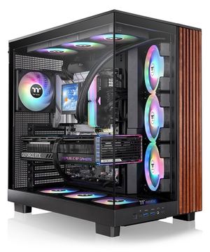 Thermaltake Geh View 380 XL WS Midi TowerARGB Black retail von LumaTech