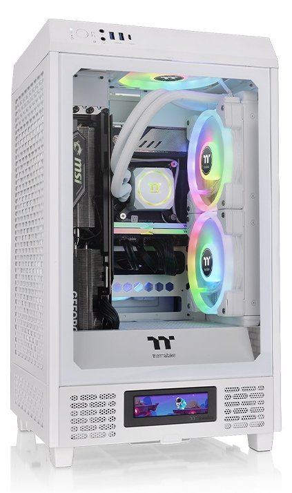 Thermaltake The Tower 200 - Mini Tower - PC - Weiß - Mini-ITX - SPCC - 20 cm