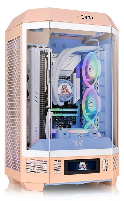 Thermaltake The Tower 300 - Micro Tower - micro ATX - Seitenteil mit Fenster (gehärtetes Glas)