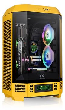 Thermaltake The Tower 300 - Micro Tower - mini ITX / micro ATX - Seitenteil mit Fenster (gehärtetes Glas) von LumaTech