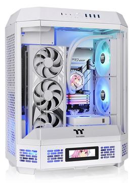 Thermaltake The Tower 600 - Mid tower - ATX - Seitenteil mit Fenster (gehärtetes Glas) von LumaTech