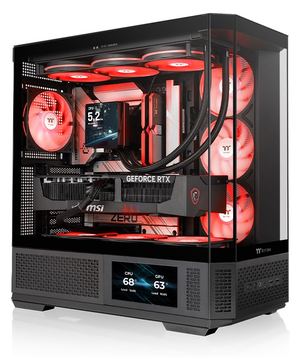 Thermaltake View 370 TG ARGB schwarz Tempered Glass x 3 von LumaTech