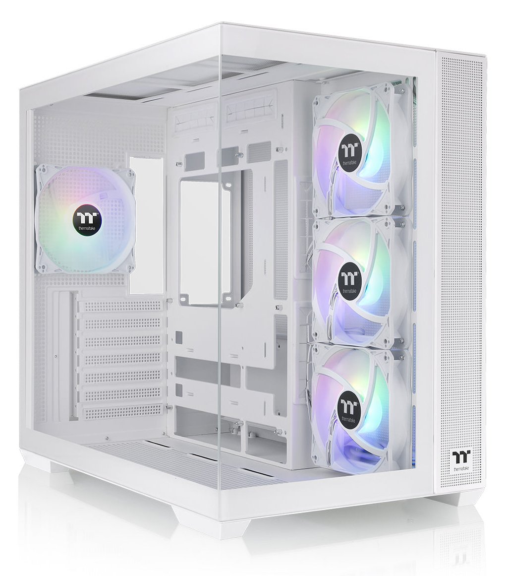 Thermaltake View 380 TG ARGB - Mid tower - ATX - Seitenteil mit Fenster (gehärtetes Glas)