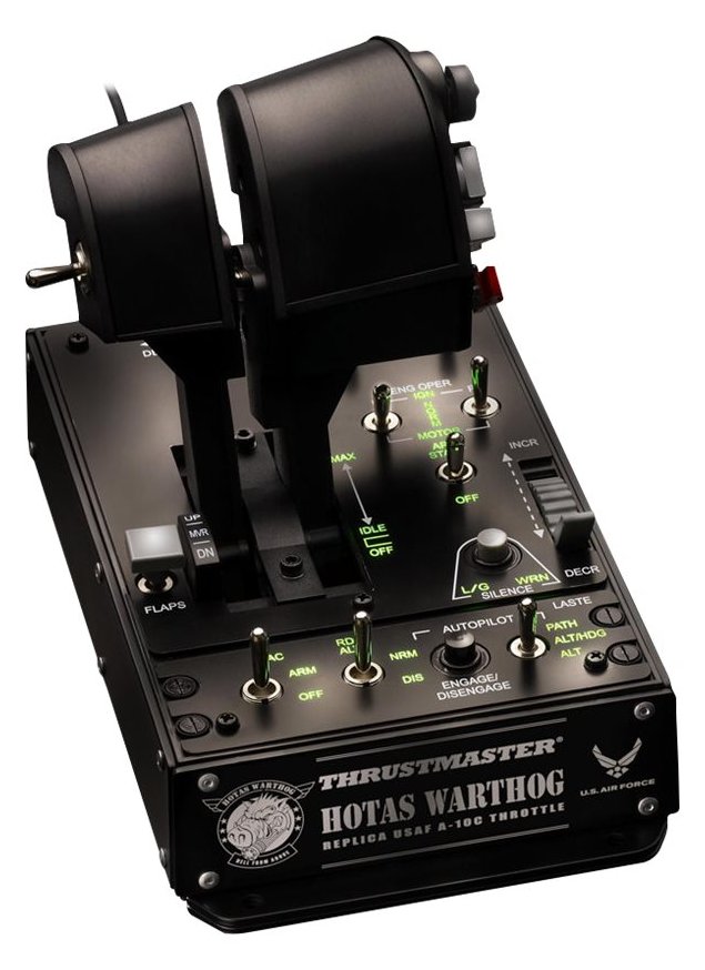 ThrustMaster HOTAS Warthog Dual - Gasregler - 16 Tasten