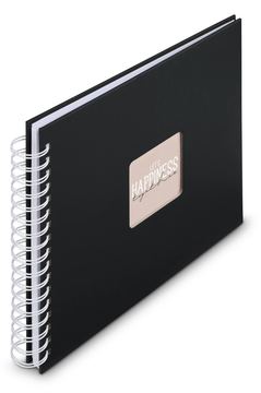 Hama Spiral-Album Fine Art 50 weiße Seiten New Black von LumaTech