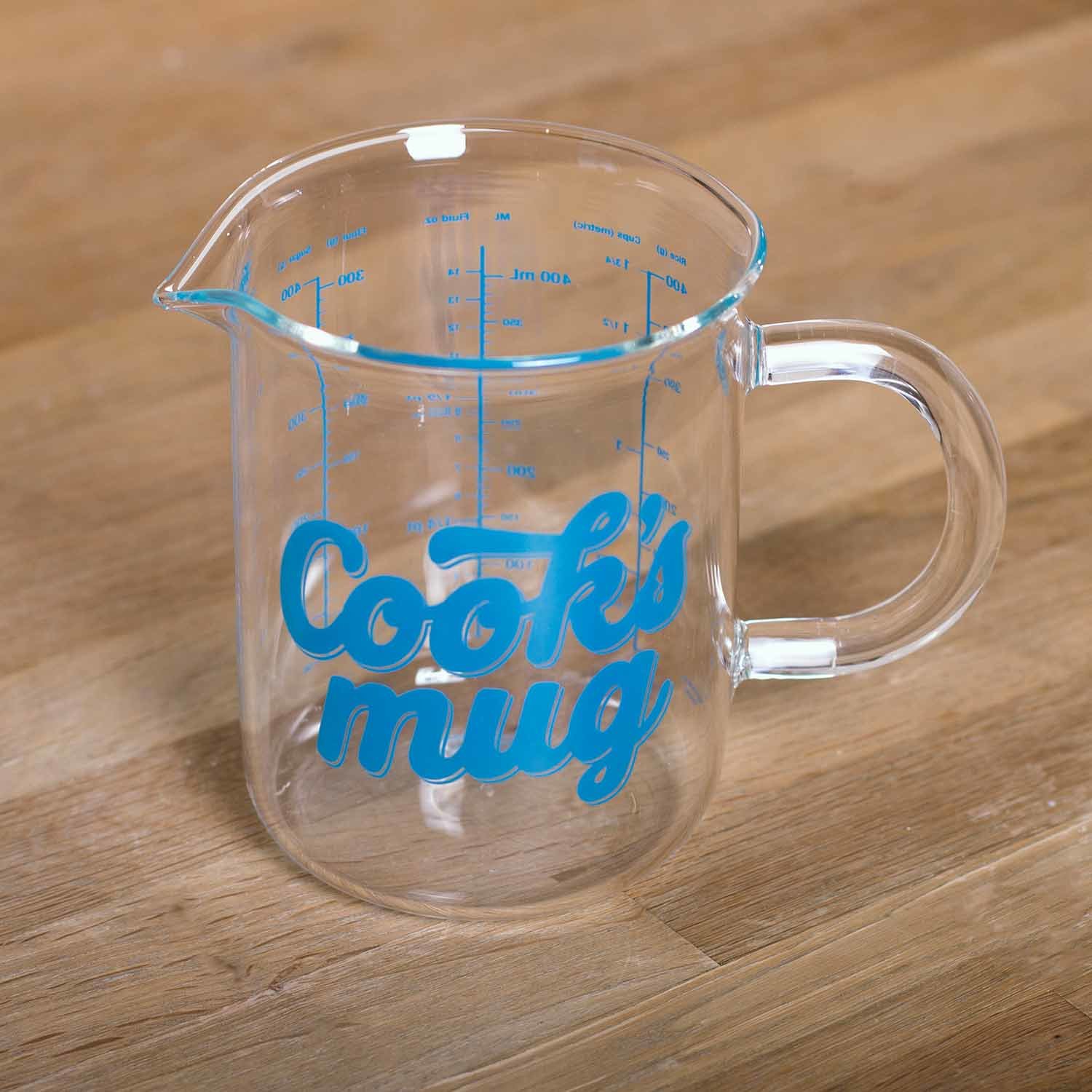 Thumbs Up 1001700 - 0,5 l - g - ml - oz - Borosilikatglas - Blau - Transparent - 164 g