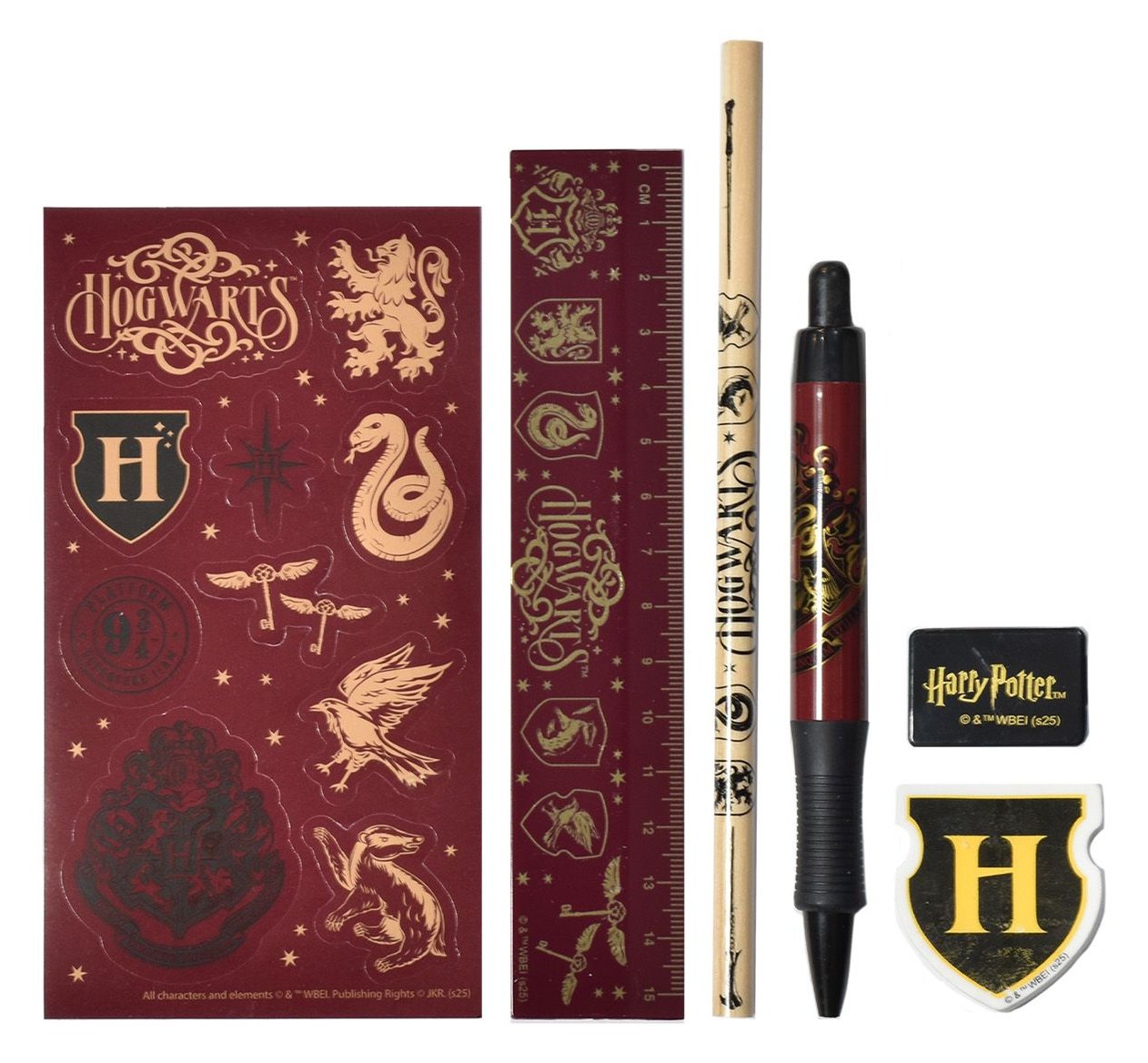 Thumbs Up Harry Potter Schreibwaren Set 6-Teilig Magical Locations