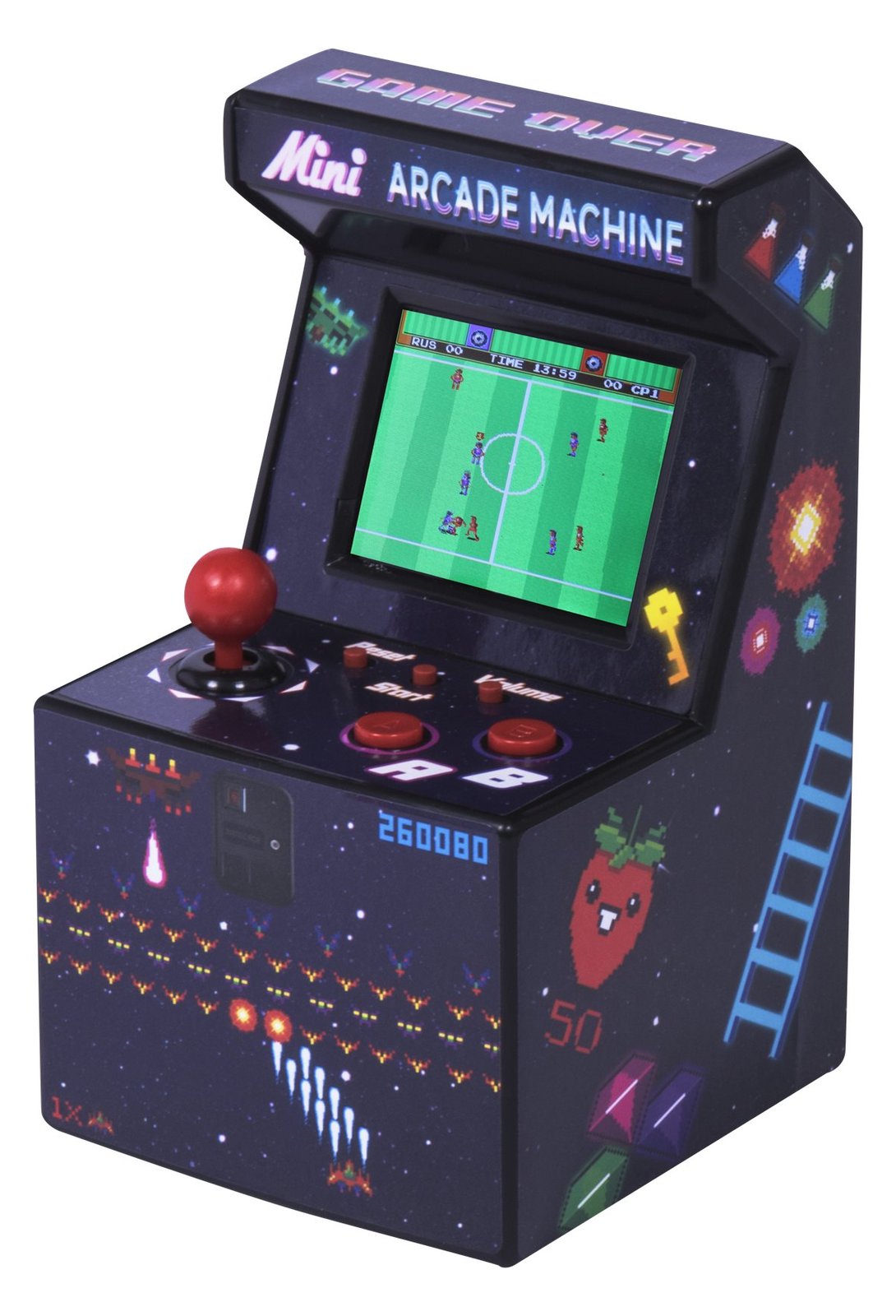 Thumbs Up Retro Mini Arcade Machine - 240 built-in games
