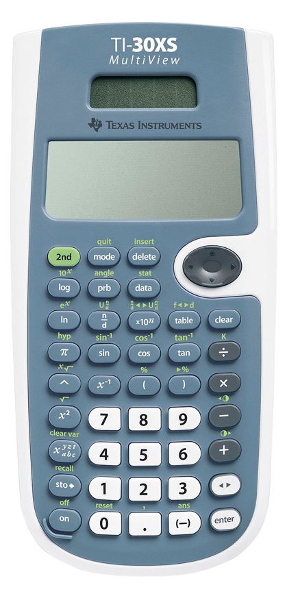 TI TI-30XS MultiView - Wissenschaftlicher Taschenrechner
