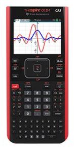 TI TI-Nspire CX II-T CAS Grafikrechner schwarz/rot von LumaTech
