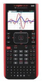 TI TI-Nspire CX II-T CAS Grafikrechner schwarz/rot