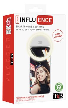 TNB T'nB INLEDPHONE, LED, Weiß, Smartphones, 200 mAh, 1,3 h - 75 g 36 LEDs - 60 Lux - 80 Ra - Micro-USB von LumaTech