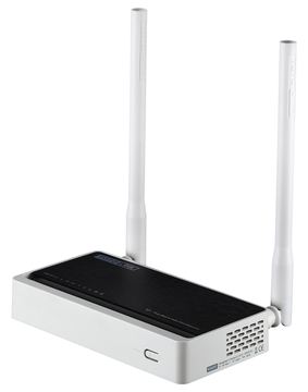 TOTOLINK N300RT - Wi-Fi 4 (802.11n) - Einzelband (2,4GHz) - Eingebauter Ethernet-Anschluss - Schwarz - Weiß von LumaTech