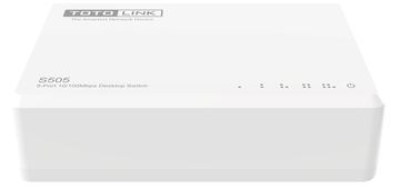 TOTOLINK S505-V5 - Unmanaged - Fast Ethernet (10/100) - Vollduplex - Wandmontage von LumaTech