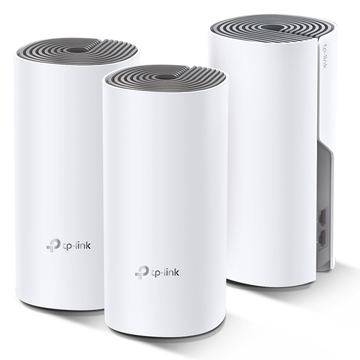 TP-LINK Deco E4 - WLAN-System (3 Router) - Netz - 802.11a/b/g/n/ac - Dual-Band (Packung mit 3) von LumaTech