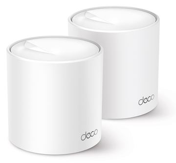 TP-LINK Deco X60 - WLAN-System - 2 Router - Netz 1GbE - Wi-Fi 6 - Dual-Band - Router - WLAN von LumaTech