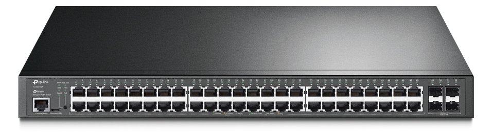 TP-LINK Jetstream 52-Port Gigabit L2+ Managed Switch With 48-Port
