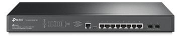 TP-LINK JetStream TL-SG3210XHP-M2 - V1 - Switch - managed - 8 x 10/100/1000 + 2 x SFP+ - an Rack montierbar von LumaTech