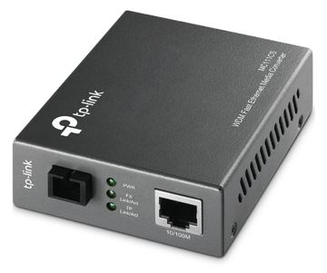 TP-LINK MC111CS - Medienkonverter - 100Mb LAN - RJ-45 / SC Single-Modus - bis zu 20 km - 1550 (TX) von LumaTech
