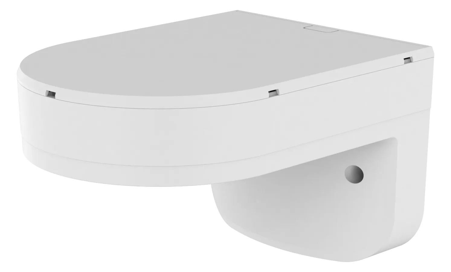 Hanwha Techwin Hanwha SBP-140WMW - Montage - Draußen - Weiß - Hanwha - QNV-C8083R/9083R - Aluminium - Polycarbonat (PC), Ansicht 2