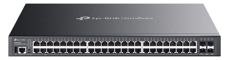 TP-LINK Omada SG5452XMPP V1 - Switch - L3 Lite - managed - 48 x 10/100/1000 + 4 x 10Gb Ethernet SFP+ - PoE++ (770 W)