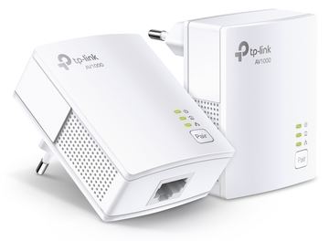 TP-LINK TL-PA717 KIT V4 Starter Kit - Powerline Adapterkit - GigE, HomePlug AV (HPAV) von LumaTech
