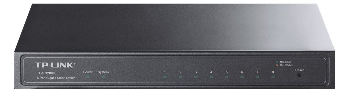 TP-LINK TL-SG2008 - Switch - managed - 8 x 10/100/1000