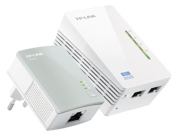 TP-LINK TL-WPA4220KIT AV500 2-Port Wifi Powerline Adapter Starter Kit - Powerline Adapterkit - HomePlug AV (HPAV) von LumaTech