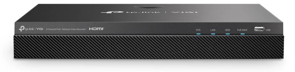 TP-LINK VIGI NVR2008H-8MP V1 - NVR - 8 Kanäle, Ansicht 2