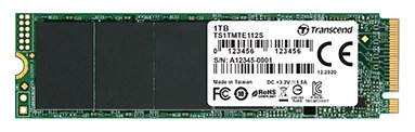 Transcend 112S - SSD - 1 TB - intern - M.2 2280 (doppelseitig)