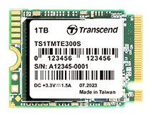 Transcend 300S - SSD - 1 TB - intern - M.2 2230 - PCIe 3.0 x4 (NVMe)