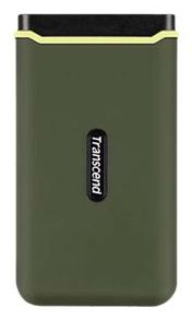Transcend ESD380C - 500 GB - USB Typ-C - USB 3.2 Gen 2x2 - 20 Gbit/s - Passwortschutz - Grün von LumaTech