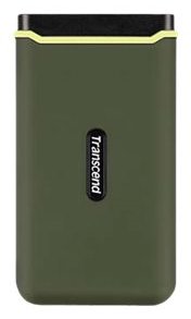 Transcend ESD380C - 500 GB - USB Typ-C - USB 3.2 Gen 2x2 - 20 Gbit/s - Passwortschutz - Grün