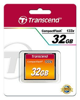 Transcend Flash-Speicherkarte - 32 GB - 133x
