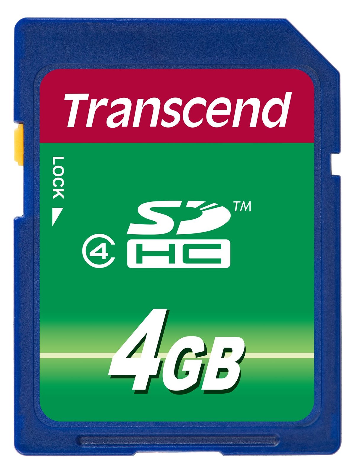 Transcend Flash-Speicherkarte - 4 GB - Class 4