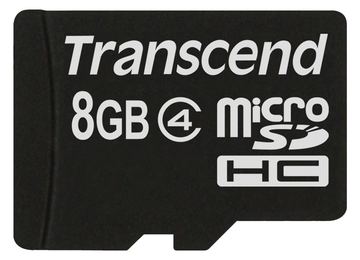 Transcend Flash-Speicherkarte - 8 GB - Class 4 von LumaTech