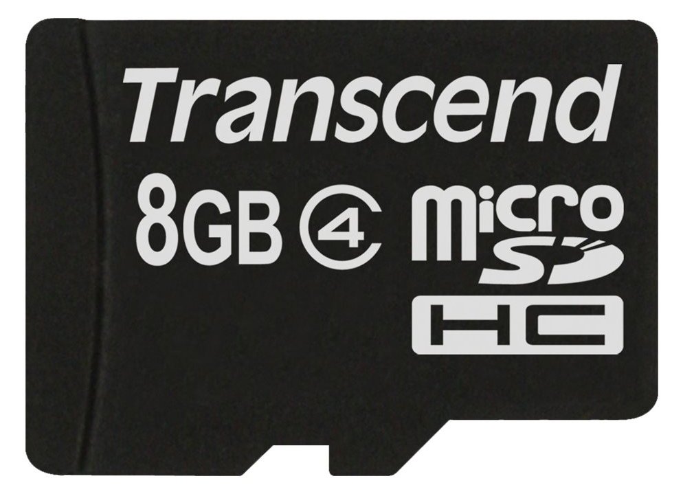 Transcend Flash-Speicherkarte - 8 GB - Class 4