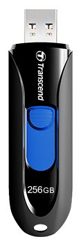 Transcend JetFlash 790 - USB-Flash-Laufwerk - 256 GB - Schwarz