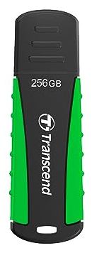 Transcend JetFlash 810 - 256 GB - USB Typ-A - 3.2 Gen 1 (3.1 Gen 1) - 90 MB/s - Kappe - Schwarz - Grün von LumaTech