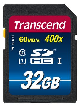 Transcend SDHC Class 10 UHS-I (Premium) - Flash-Speicherkarte von LumaTech