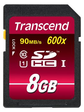 Transcend Ultimate - Flash-Speicherkarte - 8 GB - UHS-I von LumaTech