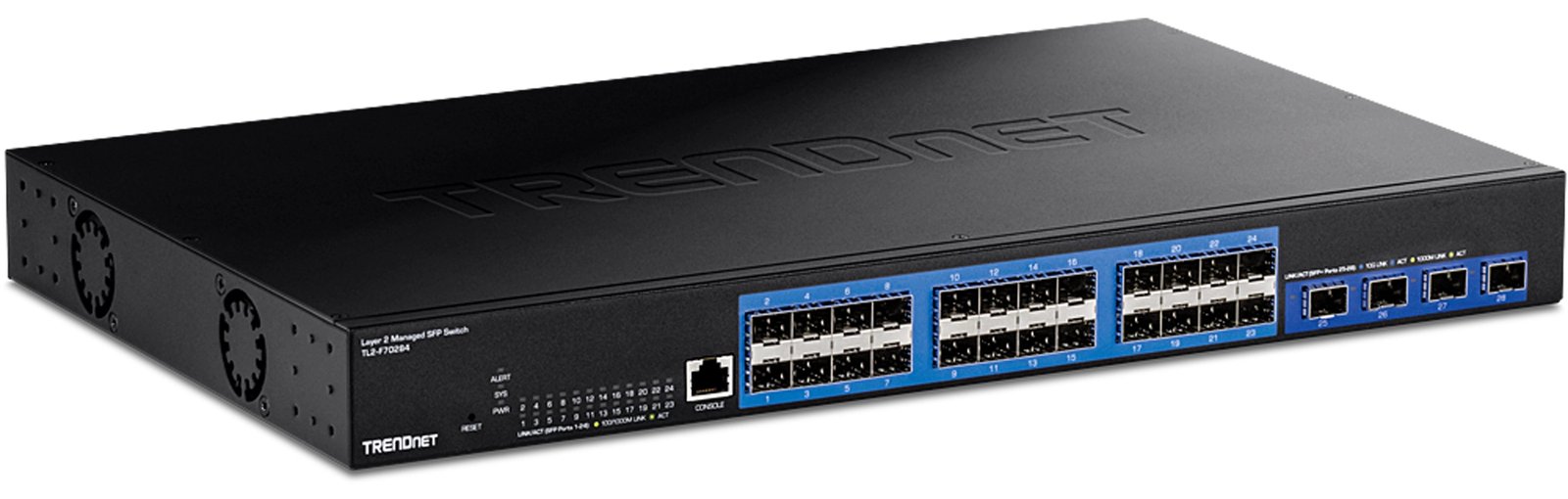 TRENDnet 28-PORT LAYER 2 MANAGED SFP