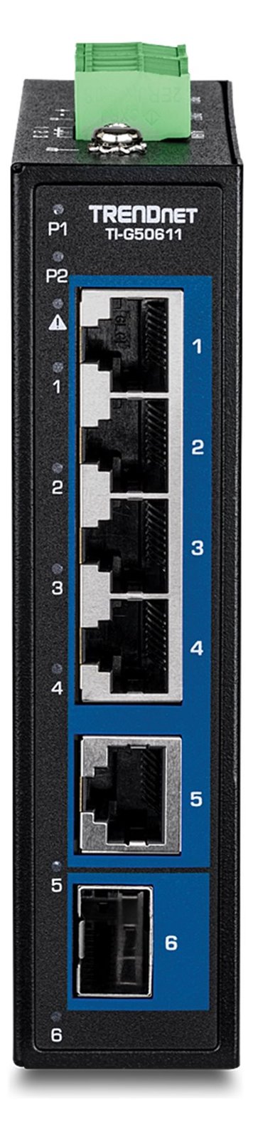TRENDnet 6-PORT INDUSTRIAL 2.5G DIN-RAIL - Switch