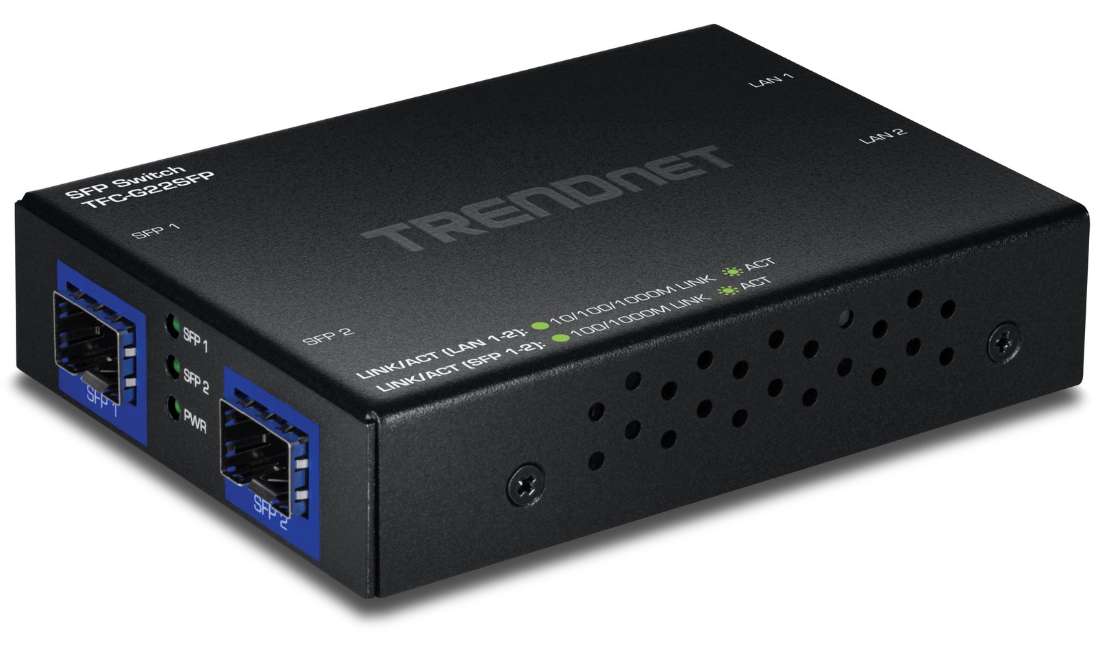 TRENDnet Switch WITH - Switch - TFC-G22SFP - Switch - 1 Gbps