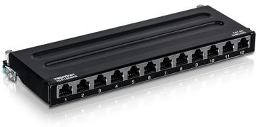 TRENDnet TC-P12C6AS - Patch Panel - geeignet für Wandmontage von LumaTech