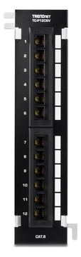 TRENDnet TC-P12C6V - Patch Panel - geeignet für Wandmontage von LumaTech