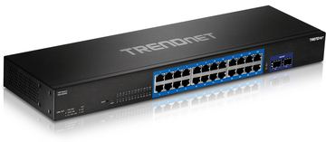 TRENDnet TEG 30262 - Switch - 24 x 10/100/1000 + 2 x 10 Gigabit SFP+ von LumaTech